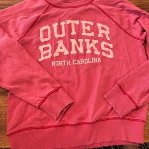 AMERICAN EAGLE distressed sweatshirt, Outerbanks Size Small